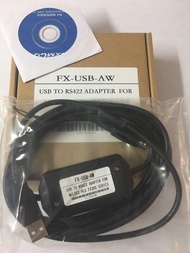FX-USB-AW เคเบิลเขียนโปรแกรมพีแอลซี Mitsubishi FX3U Series พร้อมโปรแกรมควบคุม CD สายดาวน์โหลด Sanlin