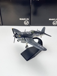 1/72 World War II US Army F4U-1 Pirate F4U Military Fighter Airplane Model Alloy Simulation Collecti