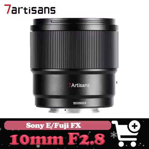 7Artisans AF 10mm F2.8 Auto Focus Lens Large Aperture Ultra Wide Angle Camera Lens Compatible with S
