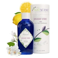 Miami Vibe Essential Oils for Diffusers for Home, Nature-derived Essential Oils, Long-Lasting & Fami