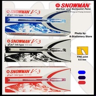 [Dozen] Snowman Gel Pen V-3 [Dozen]