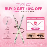 BIYA Gel eyeliner pencil 1.7mm - Tahan Lama & Pigmen Tinggi（Kalis air dan peluh）