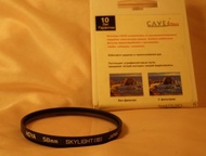 Hoya Skylight 1B 濾鏡 58 毫米螺紋安裝鏡頭盒 UV 日本 Tokina