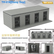 ✕ Compatible with LEGO City series police fugitive thief prison cell building blocks SWAT military boy educational toys