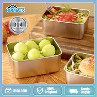 Homelix Stainless 304 Crisper small Food container Food container Vegetable Food container Stainless