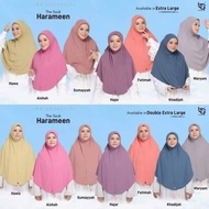 Tudung Umrah Haji Labuh Berdagu XL-XXL Size Hantu The Souk Exclusive By CheFiza BCF Original Sarung Hijab