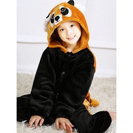 costume cosplay flora fauna costume kids Kostum main peranan Halloween, pakaian rakun kecil, kostum 