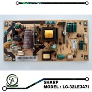 MESIN Psu POWER SUPPLY SHARP LED TV Machine LC-32LE347I LC 32LE347 I