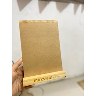 Acrylic stand A5 photo frame brochure/ Qris wooden stand