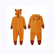 ONESIE COSTUME CAPYBARA PAJAMA KIGURUMI COSPLAY SLEEPWEAR FOR KIDS AND ADULTS ONESIE ADULT SH kies