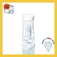 Mitsubishi Chemical Cleansui water purifier pot type horizontal placement compatible model clear about 30.2cm in height × 12.4cm in width × 10.7cm in depth disinfection filter CP015-WT