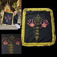 泰国佛牌 Ajarn Sakchai 亲手压红色手印符布  Ajarn Sakchai Arsom Lersi  BE 2565