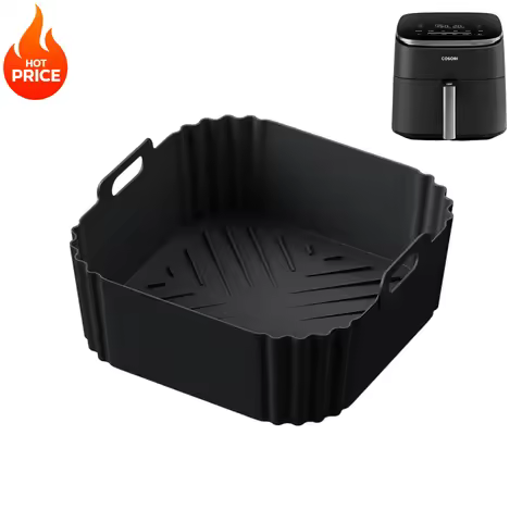 8.86inch Reusable square Air Fryer Silicone Liners for Ninja AF140 AF141 AF180 AF181 Air Fryer for P
