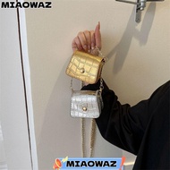 MIAOWAZ Shoulder Bag, Mini Simplicity Crossbody Bags, Cute Chain Versatile PU Handbag Lipstick