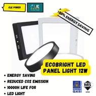 ECOBRIGHT LED PANEL LIGHT 12 WATT