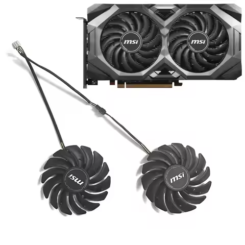 New RX 5700XT GPU Fan PLD09210S12HH 4PIN 87MM for MSI RX 5600 XT MECH, RX 5700 5700 XT MECH Graphics