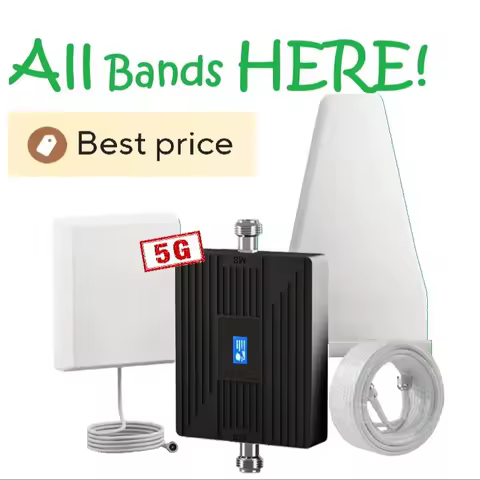 B7 2600MHZ 2600 Band 7 4G plus 5G LTE Cellular Amplifier Mobile Cell phone Network Signal 4G Amplifi