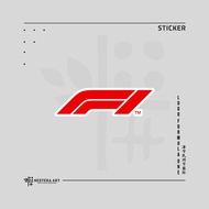 Formula 1 F1 Sticker Vinyl Doff Laminated Sticker | Formula 1 F1 Sticker