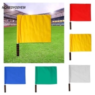 NONEDYODYE9I Linesman Flags, Competition Specific Professional Soccer Referee Flag, Stainless Steel 