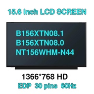B156XTN08.1 B156XTN08.0 NT156WHM-N44 N34 N156BGA-EA3 15.6“ Laptop LCD Screen Panel For Lenovo ideapa