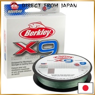 Berkley X9 Braided Superline Low-Visibility Green 10-Pound Test | 27 Pounds | 12.1 kg 2188 Yards | 2