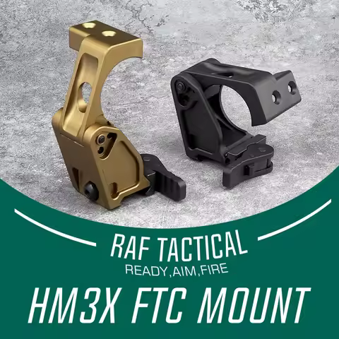 RAF FTC QD Mount For HM3X Magnifier 2.26″ Opitcal Centerline Height Hunting Tactical Scope mount