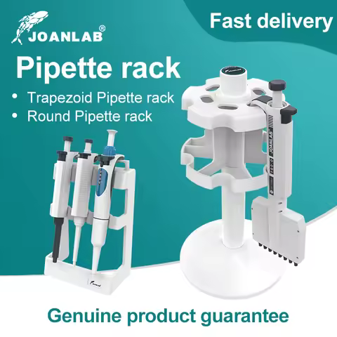 JOANLAB Laboratory Pipette Rack Trapezoid Pipette Stander And Round Pipette Holder For Placing Pipet