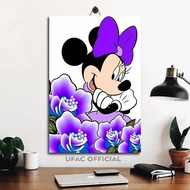 Mickey Mouse Cartoon Room Decoration Wallpaper | Mickey Mouse Aesthetic Wall Decoration |8MH/KV31I