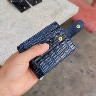 Ví KẸP TIỀN size nhỏ 8.5*11.5 cm. Gai lưng cá sấu rất đẹp!