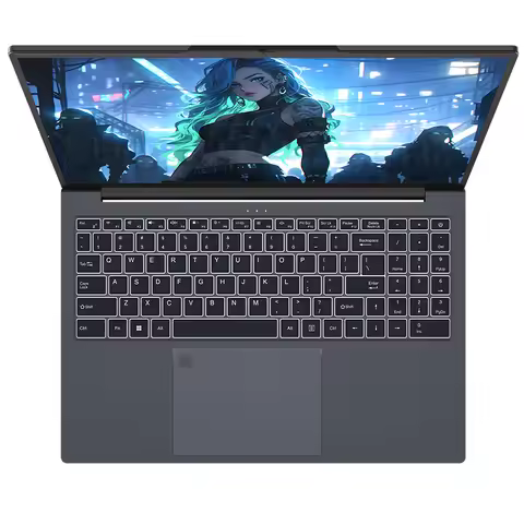 New AMD Ryzen™ 5 7430U 16 Inch Gaming Laptop IPS Screen 2*DDR4 MAX 64GB 2*SSD 2TB Windows11 Fingerpr