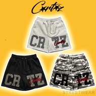 Corteiz CRTZ Embroidered Sweatshorts, Men's Flannel Shorts, Shorts PLV