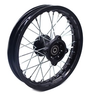 Dirt Bike Rims 1.85-12 Front r Wheel Rim 12inch Pit Bike Aluminum Alloy Circle With 12MM Or 15MM Wheel Axle Hole