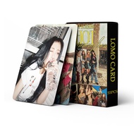 55pcs/box LESS HOT CRAZY Mini Album EASY Photocards Lomo Cards SAKURA CHAEWON YUNJIN KAZUHA EUNCHAE 
