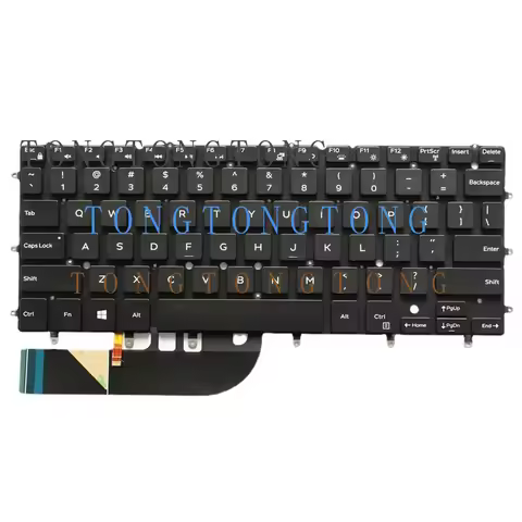 TT New Replacement US Keyboard for Dell XPS 13 9343 9350 9360 Inspiron 13 7347 7348 7352 Inspiron 15