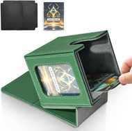 Holds 100+ Trading Card Deck Box for MTG Commander Display with 2 Dividers Game Sports Card Storage 