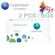 (2  PCS) Cooper Vision Biomedics Now Monthly Disposable Lens Hydrogel Clear Contact Lenses