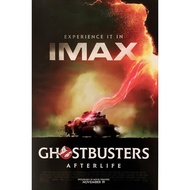 Ghostbusters Afterlife Movie Poster Sided Original Imax Mini Sheet X