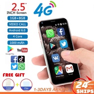 4G Mini Smartphone Soyes XS11 DUAL Cameras Mobile Phones Android 6.0 Phone Murah Portable Handfone M