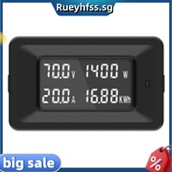 Digital LCD Voltmeter Ammeter Power  Meter 4 in 1 DC 70V Max 20A Voltage Current Meter