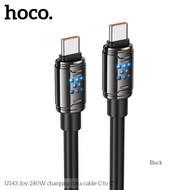 Wekome WDC-23 240W fast charging cable and HOCO U143 240w fast charging cable. (2 type-c heads)