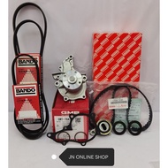 Timing Combo Kit Set+Fan Belt+Water Pump for Toyota Corolla AE92 16V 1.6 (1SET) '94ZA19'
