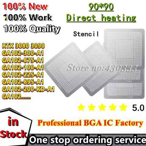For RTX 3080 3090 GA102-300-A1 GA102-200-KD-A1 GA102-875-A1 GA102-100-A1 GA102-225-A1 GA102-895-A1 G