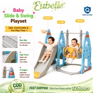 Slide for kids slide With Swing Playground Indoor Mini Slide For Kids Permainan Papan Gelongsor 秋千滑梯