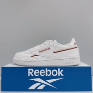 REEBOK CLUB C 85 VINTAGE Girls White Leather Comfortable Classic Sneakers Sports Casual Shoes 100074446