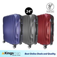 [Stag-Out] Amex Lite Check-In 24" ABS Hardcase Ultralight Travel Luggage Suitcase