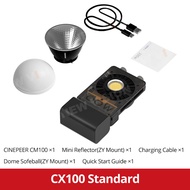 ZHIYUN CINEPEER CX100 100W 2700K-6200K กระเป๋าแสงตะเกียบมือถือสี Bi เติมแสงชุดไฟถ่ายภาพ