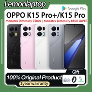 OPPO K15 Pro+ OPPO K15 Pro Plus Dimensity 9500s OPPO K15 Pro Dimensity 8500 Super 8000/7500mAh 100/8