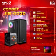 COMPUTER SET JIB คอมประกอบ AMD RYZEN 5 4600G / AMD RADEON / A520M / 16GB DDR4
