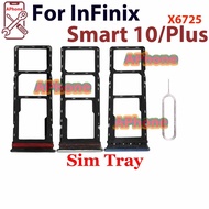For Infinix Smart 10 Plus X6725 X6725B Sim Card Tray Slot