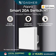 【New Launch】AQARA Smart 20A Switch H1 Neutral Version Single Rocker Smart Water Heater Switch Suppor